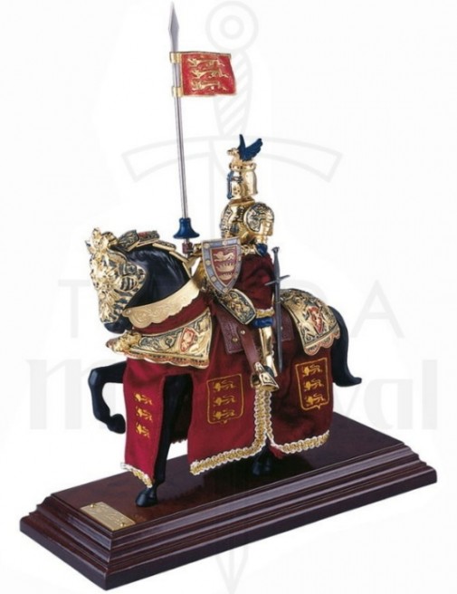 Caballero armadura dragón a cabalo 505x656 custom - Armaduras guerreros ecuestres en miniatura