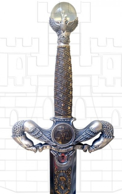 Espada Americana en Plata 405x643 custom - Cyber Monday en tu Tienda-Medieval
