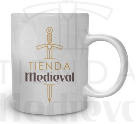 Taza de cerámica de Tienda Medieval - Llaveros Templarios