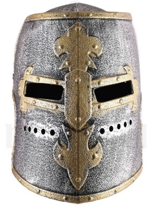Casco Caballero Medieval para niños - Tipos de cascos medievales