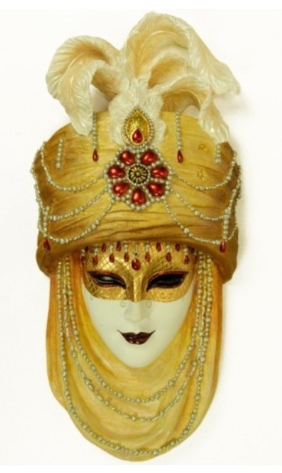 Máscara veneciana árabe - Fiestas de Moros y Cristianos