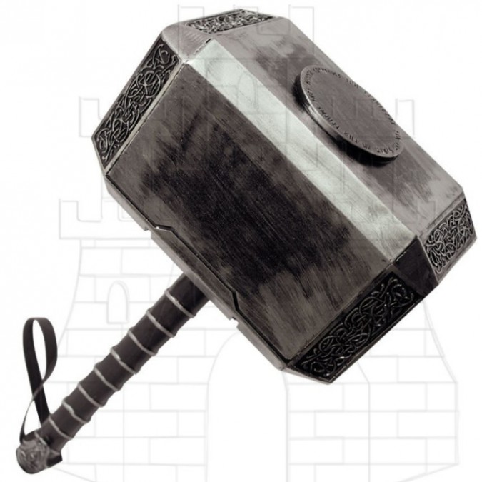 Martillo Dios Thor Mjolnir 686x675 - Hacha, martillo y brazaletes de Thor
