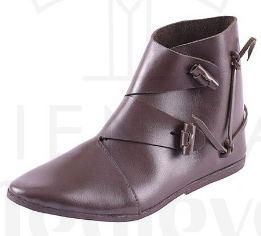 Botines Jorvik S. IX X - Medieval Leather Shoes