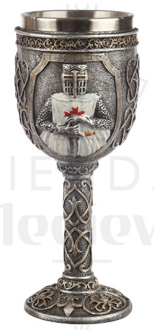 Copa Decorativa Caballero Templario - Copas y cálices decorativos medievales y de época