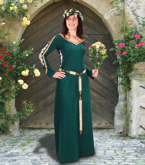 Vestido Medieval Castleford - Vestidos medievales Piccola Donna para niñas