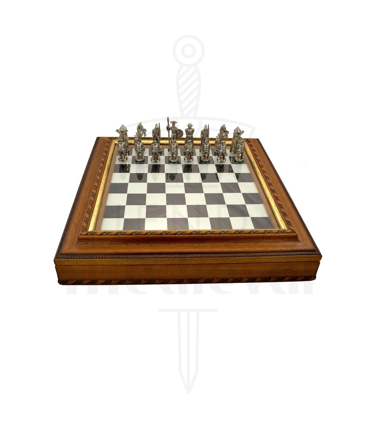 ajedrez quijote artesanal 36 cms