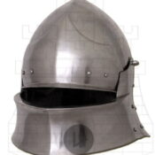 Casco Coventry Sallet funcional s. XV con visera 175x175 - Casco medieval Guardia