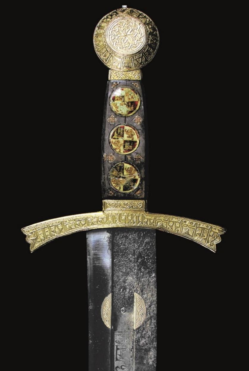 Espada de Cruz del Rey Sancho IV (siglo XIII)