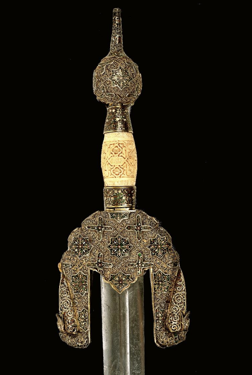 Espada Jineta Nazarí Boabdil el Chico (siglo XV)
