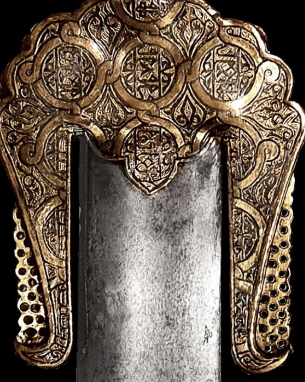 Guarda espada Jineta del Reino Nazarí de Granada (siglo XV)