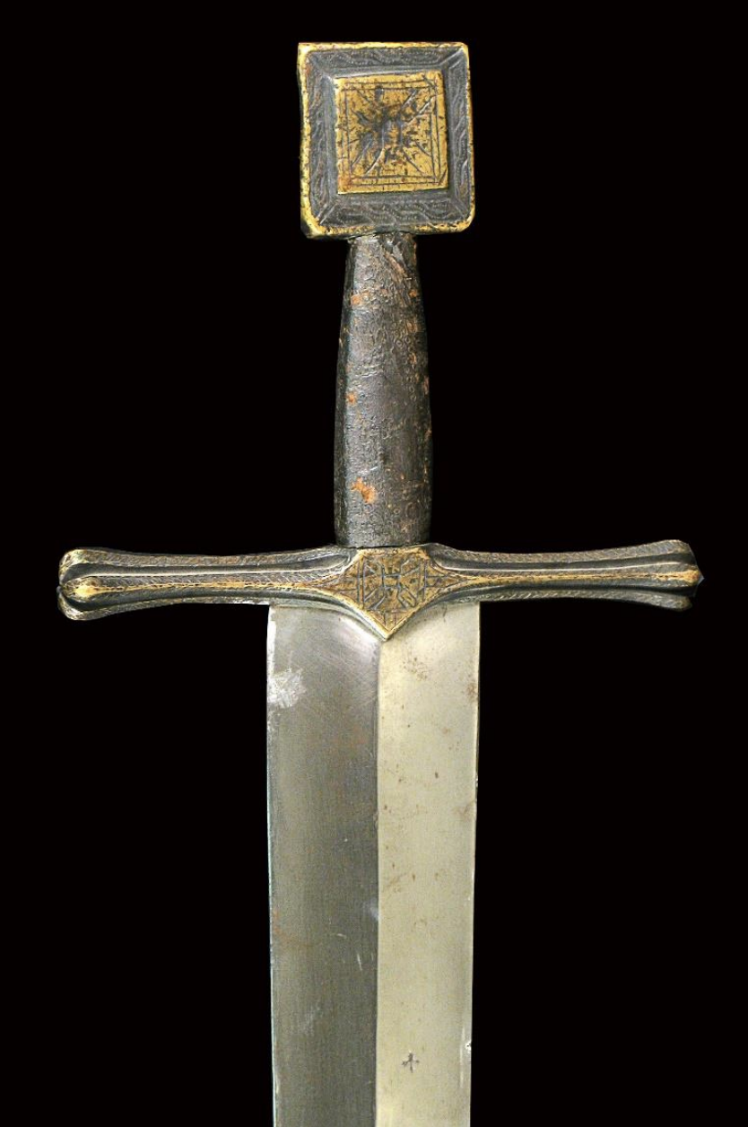 Espada de Cruz Cardona (siglo XV)