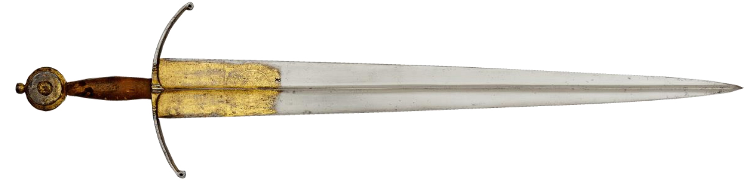 Espada Estoque, el señor es mi ayuda (siglo XV)