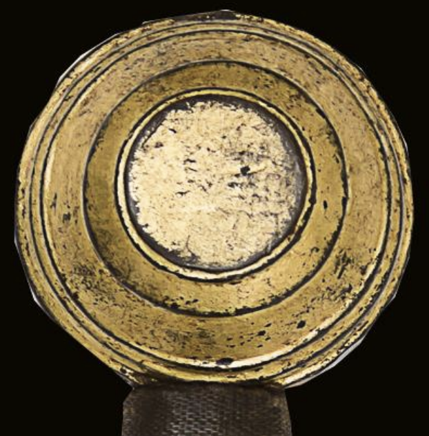 Pomo de la espada de Pitones, Joanes Me Fecit (siglo XV)