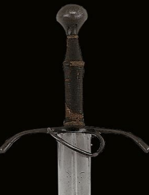 Guarda de la espada Estoque del Gran Capitán (siglo XVI)
