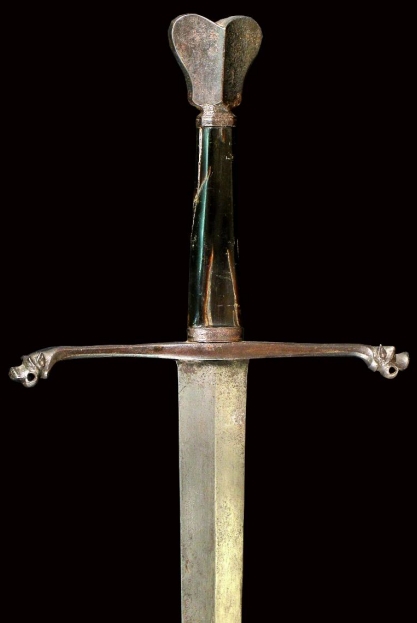 Espada Estoque, valenciana o catalana (siglo XV)