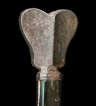 Pomo de espada Estoque, valenciana o catalana (siglo XV)