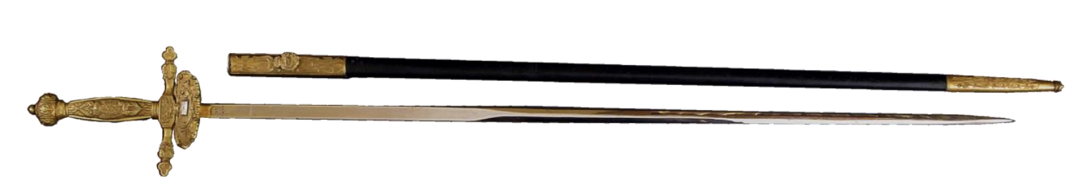Espada de Ceñir, Cuerpo de Correos (hacia 1906)