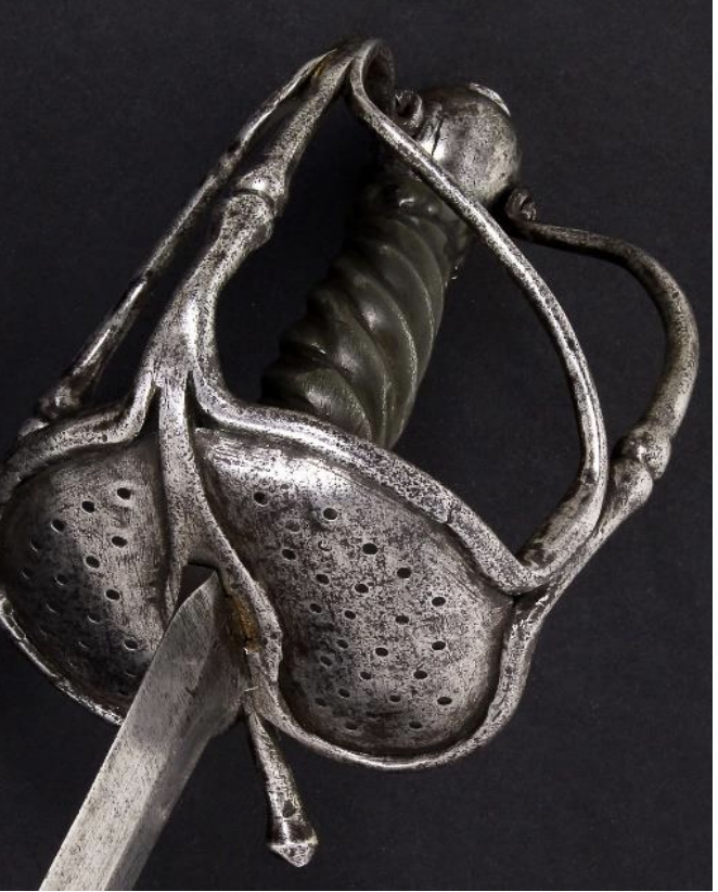 Diseño Cazoleta Espada para Oficial de los Reales Ejércitos II (siglo XVIII)