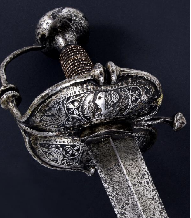 Diseño Cazoleta de la Espada para Oficial de los Reales Ejércitos III (siglo XVIII)