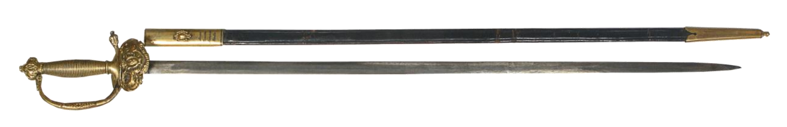 Espada de Ceñir, Conmemorativa de Oficial Alfonsino Batallas 3ª Guerra Carlista (hacia 1875)