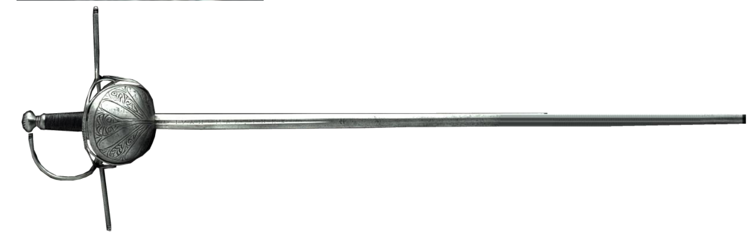 Espada de Conchas Juan Martínez en Toledo (siglo XVII)