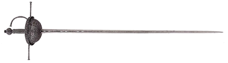 Espada de Taza, Hortuño De Aguirre-Toledo 1604 (siglo XVII)