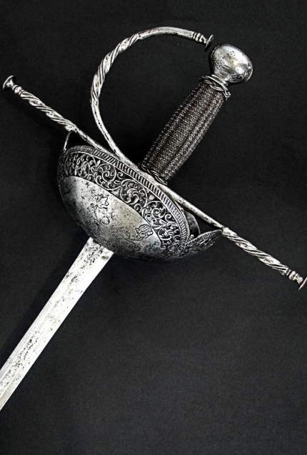 Espada de Taza, IHS (siglo XVII)