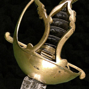 Espada de montar, Oficial de Dragones (hacia 1770)