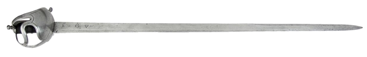 Espada de Montar, Tropa de Caballería de Línea (siglo XVIII)
