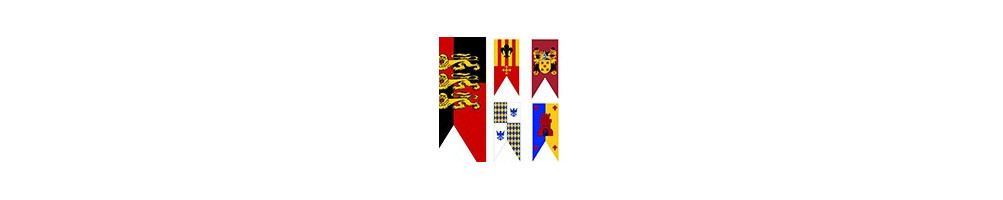 mittelalterliche Fahnen