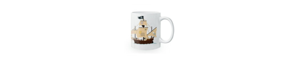 Tazas Piratas