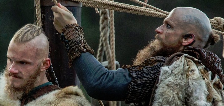 De izda. a der.: Björn y Floki
