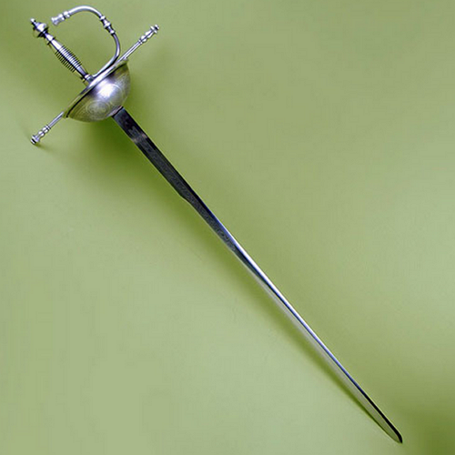 Cup Hilt Rapier - Spanish Tizona Sword, XVII Century