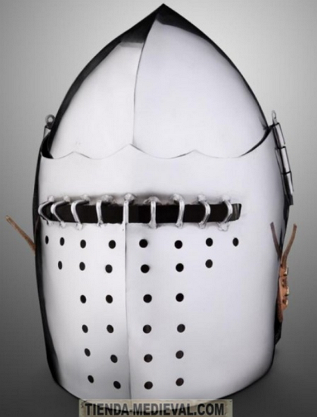 The bascinet helmet1 - The Medieval Bascinet (bassinet, basinet, bazineto)
