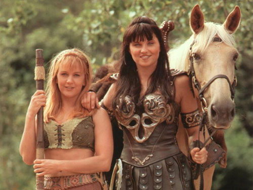 Xena y Gabrielle1 - Épée de Xéna: Princesse guerrière