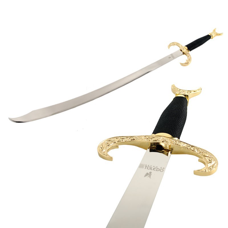 cimitarra arabe tamano natural 1 - Les épées les plus célèbres de l'histoire