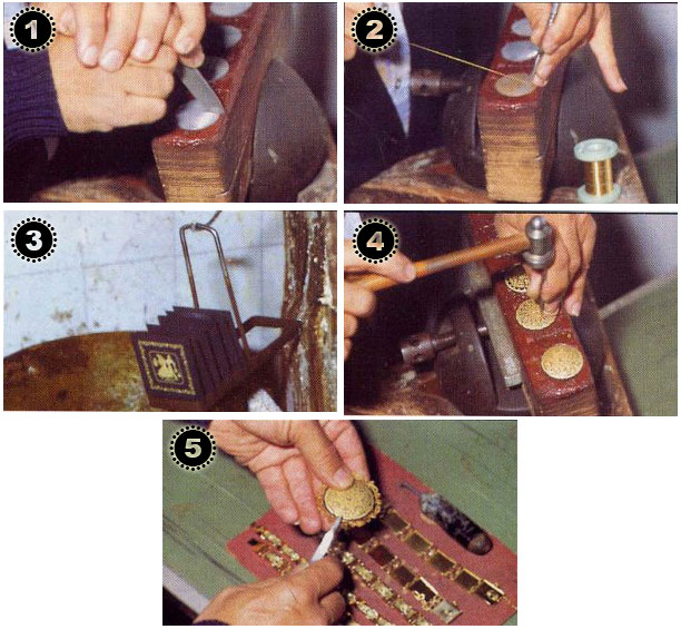 Fabricación Damasquinado Toledo