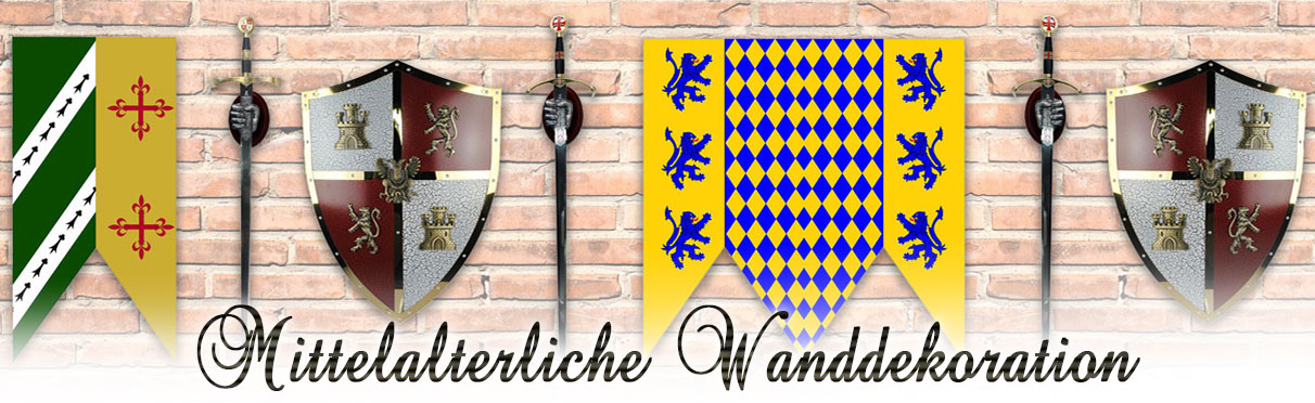 Mittelalterliche Wanddekoration