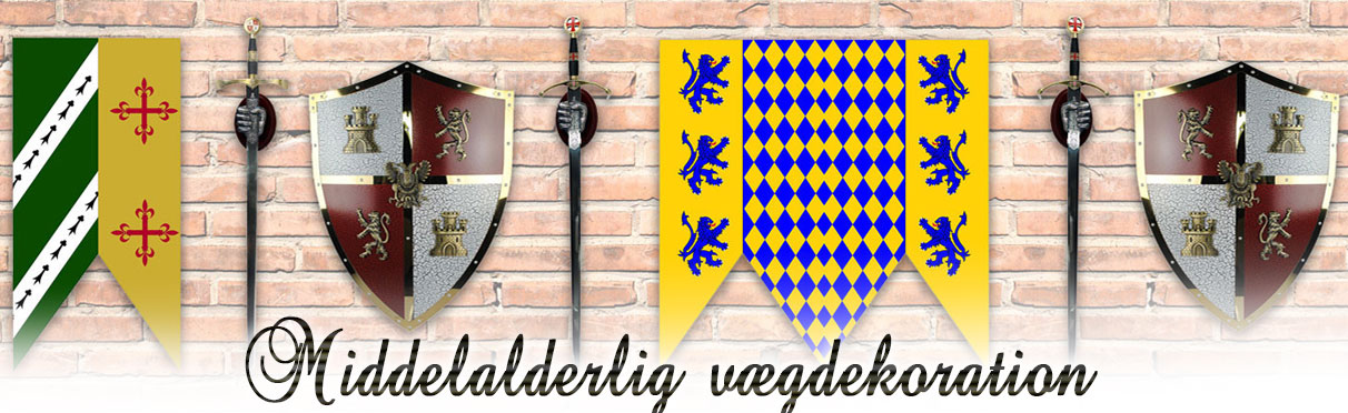 Middelalderlig vægdekoration