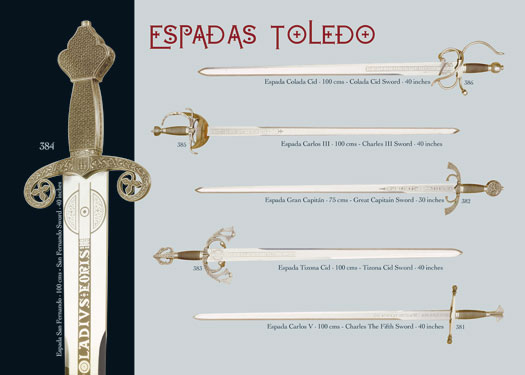epees toledo 1 - Spade Di Toledo