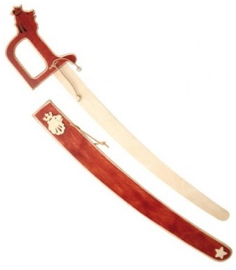 espada madera medieval - Spade per bambini