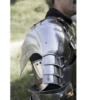 Hombreras armadura medieval