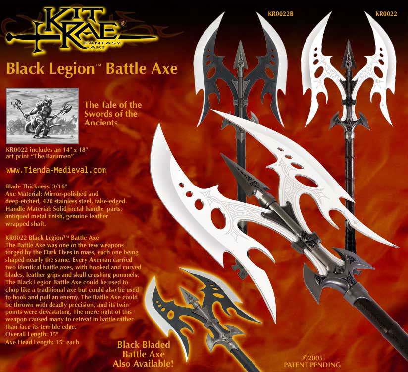 Kit Rae's Legion Axe