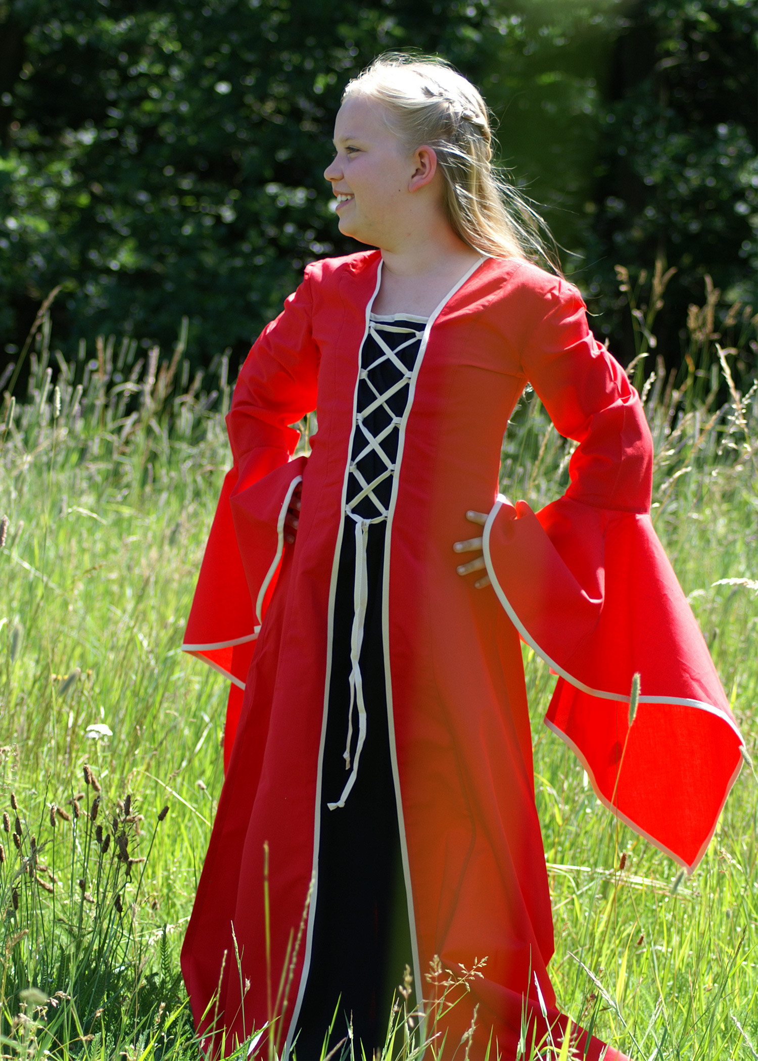 Vestido medieval niña princesa