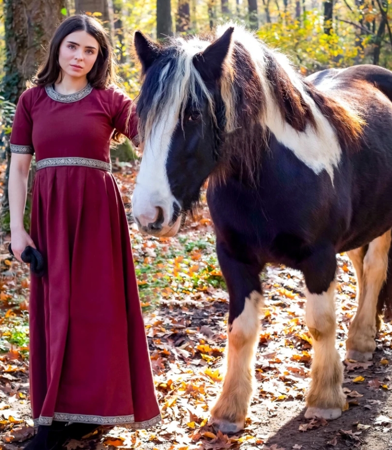 Vestido medieval campesina