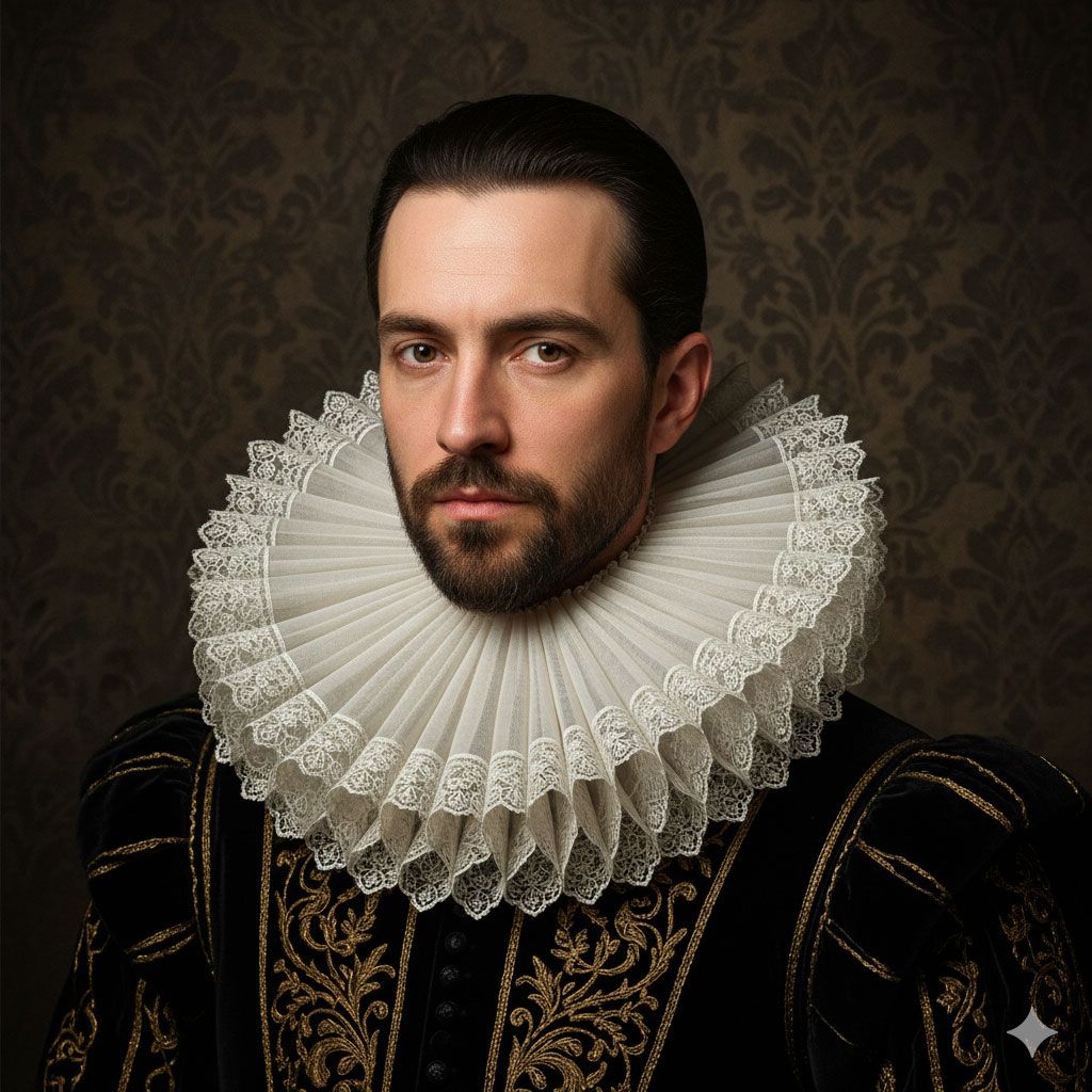 Lechuguilla-kraag man