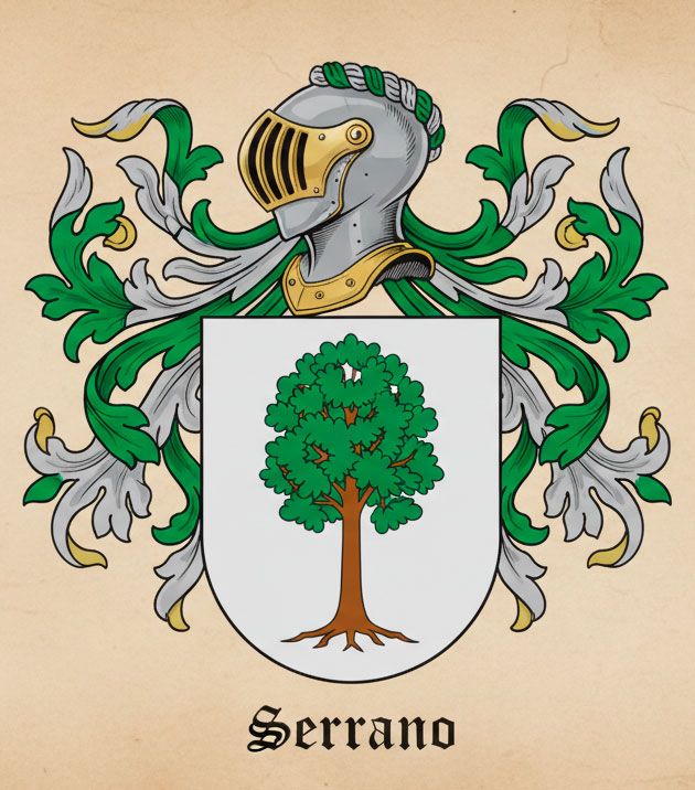 Gegenereerde illustratie van heraldische elementen