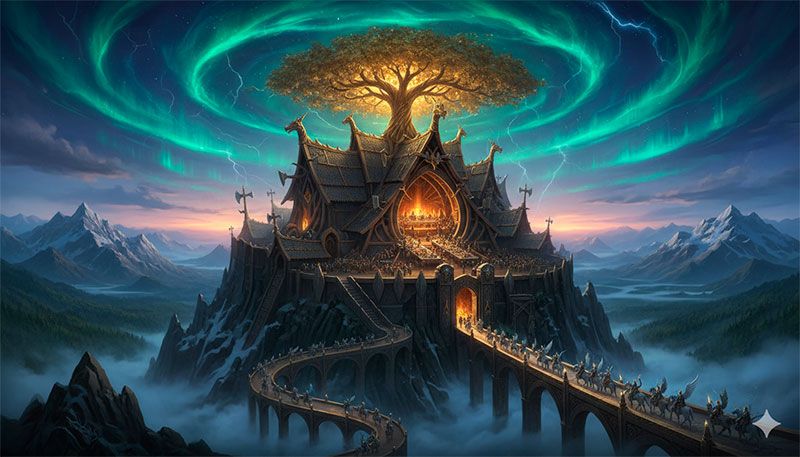 Banchetto nel Valhalla