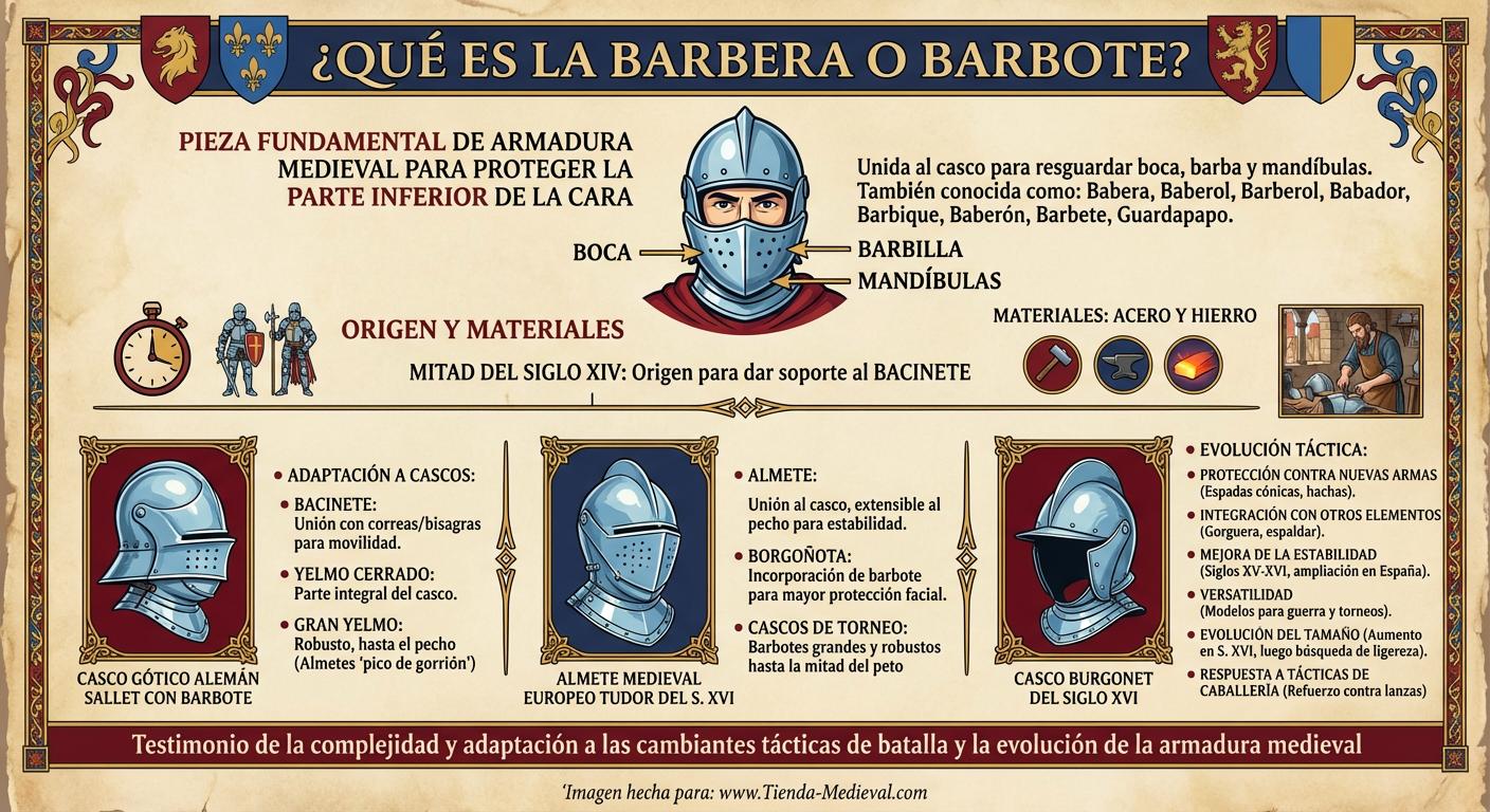 ¿Qué es la Barbera o Barbote?