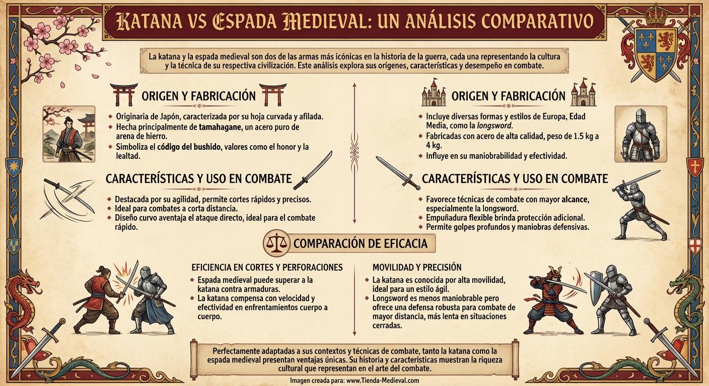 Katana Vs Espada Medieval